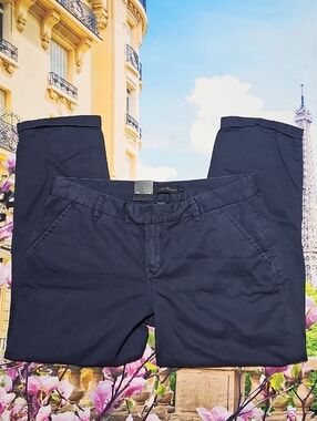 Calvin‎ Klein Blue Capri Pants Size 10 New